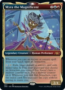 Myra The Magnificent (showcase) X4 M/NM Magic: The Gathering MTG