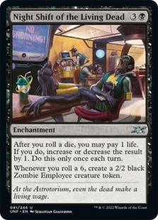 mtg six sided card Strategy, Schmategy [Unsanctioned] Sided Die deals 3 damage to it and you gain 3 life Six | Modern Horizons 3