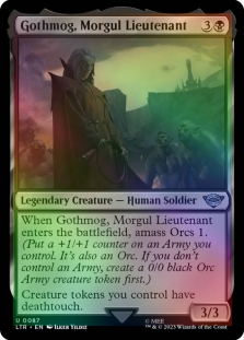 grima wormtongue mtg card Kobold Art Card #22 - Adventures in the Forgotten Realms Art Series main image 1