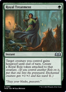 10 pcs Royal Role Token (016) M/NM Magic: The Gathering MTG Wilds Of  Eldraine