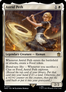 【Extended Art Foil】MTG Astrid Peth　x4 Astrid Peth X4 M/NM Magic: The Gathering MTG Universes