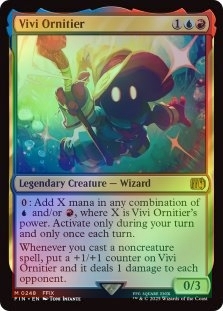 b*e様 ビビ　foil mtg ff Foil Vivi Ornitier M/NM Magic: The Gathering MTG Final