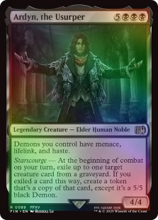 Foil Ardyn, The Usurper X4 M/NM Magic: The Gathering MTG Final Fantasy