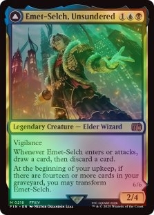 Foil Emet-selch, Unsundered M/NM Magic: The Gathering MTG