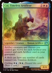 Foil Cid, Timeless Artificer (417) M/NM Magic: The Gathering MTG Final  Fantasy | eBay