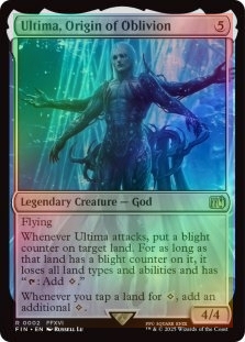Foil Ultima, Origin Of Oblivion M/NM Magic: The Gathering