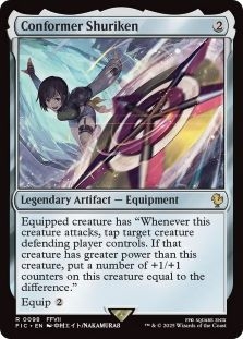Conformer Shuriken X4 M/NM Magic: The Gathering MTG Final Fantasy