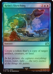 Foil Ride The Shoopuf X4 M/NM Magic: The Gathering MTG Final