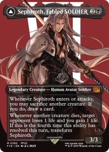 Sephiroth, Fabled Soldier (borderless) (382) M/NM Magic MTG