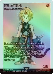 Foil Zidane Tribal (ragavan, Nimble Pilferer) (showcase) Final