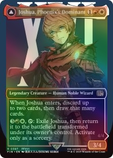 MTG ジョシュア・ロズフィールド　ボーダーレス foil Foil Joshua, Phoenix's Dominant (borderless) M/NM Magic MTG Final