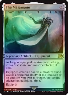 Foil The Masamune X4 M/NM Magic: The Gathering MTG Final Fantasy | eBay