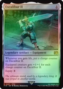 Foil Excalibur Ii X4 M/NM Magic: The Gathering MTG Final Fantasy | eBay Foil Excalibur Ii X4 M/NM Magic: The Gathering MTG Final Fantasy | eBay