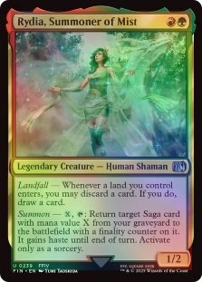 Foil Rydia, Summoner Of Mist X4 M/NM Magic: The Gathering MTG