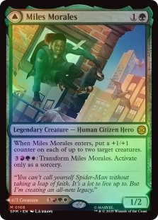 Foil Miles Morales M/NM Magic: The Gathering MTG Marvel's Spider