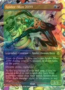 spider man 2099 mtg card Spiderman X MTG (Heroes Bundle Pack)