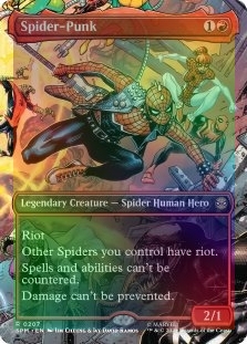 Foil Spectacular Spider-man (borderless) (014) M/NM MTG Marvel's