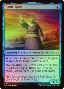 Foil Gran-gran X4 M/NM Magic: The Gathering MTG Avatar: The Last