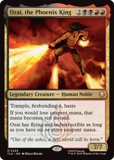 Ozai, The Phoenix King M/NM Magic: The Gathering MTG Avatar: The