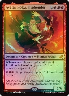 Foil Katara, Waterbending Master M/NM MTG Avatar: The Last