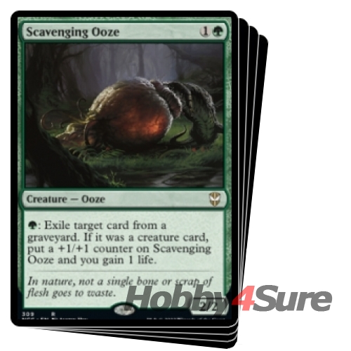 Scavenging Ooze X4 M/NM Magic MTG Streets Of New Capenna: Commander - Picture 1 of 1