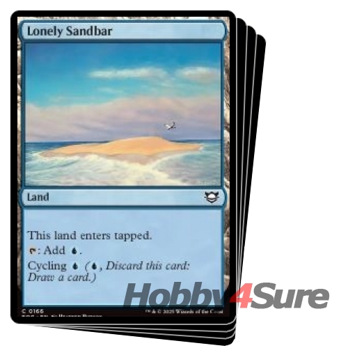 Lonely Sandbar X4 M/NM Magic: The Gathering MTG Edge Of Eternities Commander - Picture 1 of 1